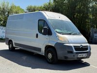 USED 2008 58 CITROEN RELAY 2.2 HDi 35 Panel Van 4dr Diesel Manual L3 H2 (Heavy) (220 g/km, 120 bhp) Delivery & Fresh Mot
