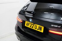 USED 2022 22 BMW 3 SERIES 2.0 318d M Sport Touring 5dr Diesel Auto Euro 6 (s/s) (150 ps) FULL BLACK PACK | MHT DIESEL