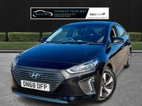 USED 2018 68 HYUNDAI IONIQ 1.6 h-GDi GPF Premium Hatchback 5dr Petrol Hybrid DCT Euro 6 (s/s) (141 ps) HERE AT MOTOR SWITCH YOUR NEW MOTOR IS JUST A SWITCH AWAY WITH THIS HYUNDAI IONIQ H-GDI GPF PREMIUM HATCHBACK 5DR 1.6 PETROL HYBRID DCT EURO 6 AUTOMATIC, WHICH COMES WITH A FULL 12 MONTHS NATIONWIDE WARRANTY AND ALSO COMES WITH A MOT UNTIL 05TH NOVEMBER 2026, THIS VEHICLE ALSO HAS 4 X SERVICE HISTORY STAMPS WITH THE LAST SERVICE BEING DONE AT 44995 MILES, ALSO COMES WITH 2 KEYS AND HAS ONLY 2 FORMER KEEPERS, AND ALSO HAS LOW MILEAGE, FINANCE AVAILABLE FROM 10.9% APR, DELIVERY AVAILABLE