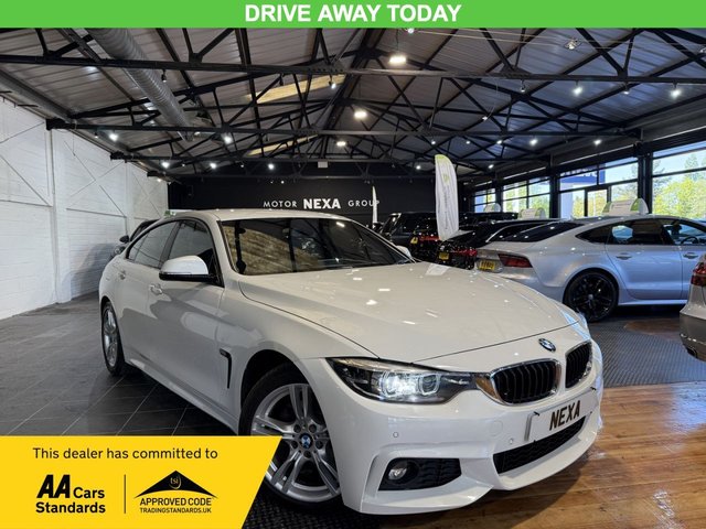 View our BMW 4 Series Gran Coupe range