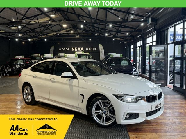 View our BMW 4 Series Gran Coupe 2.0 420i M Sport Hatchback 5dr Petrol Auto Euro 6 (s/s) (184 ps)