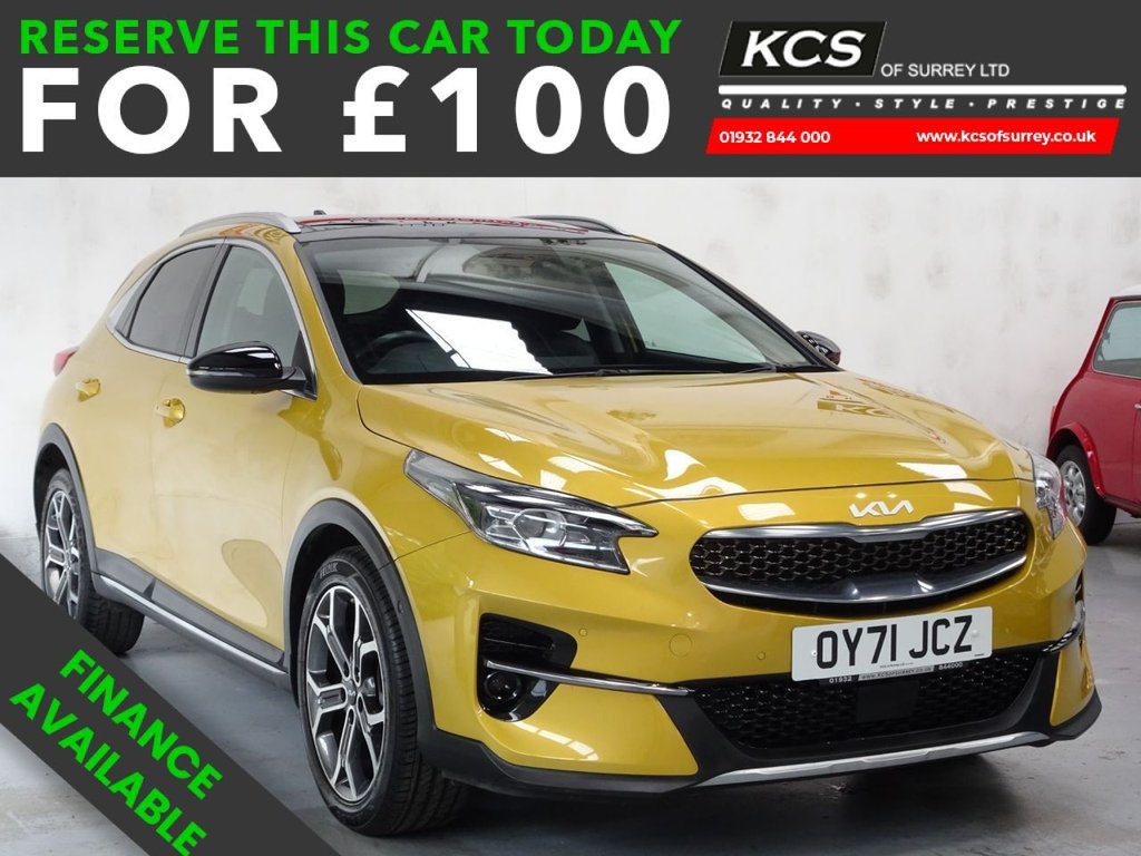 Yellow 2021 Kia XCeed Hatchback Front-wheel drive Automatic