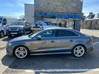 USED 2016 66 AUDI A3 1.4 TFSI CoD S line Saloon 4dr Petrol Manual Euro 6 (s/s) (150 ps) 1 FORMER KEEPER, SERVICE HISTORY, &pound;35 A YEAR ROAD TAX