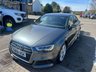 USED 2016 66 AUDI A3 1.4 TFSI CoD S line Saloon 4dr Petrol Manual Euro 6 (s/s) (150 ps) 1 FORMER KEEPER, SERVICE HISTORY, &pound;35 A YEAR ROAD TAX