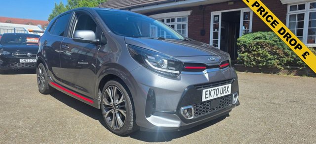 View our Kia Picanto 1.0 DPi GT-Line Hatchback 5dr Petrol AMT Euro 6 (s/s) (66 bhp)