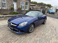 USED 2017 17 MERCEDES-BENZ SLC 2.0 SLC200 AMG Line Convertible 2dr Petrol G-Tronic Euro 6 (s/s) (184 ps) Just 19000 Miles Full History+Air Scraf+Heated Seats+Navigation+More