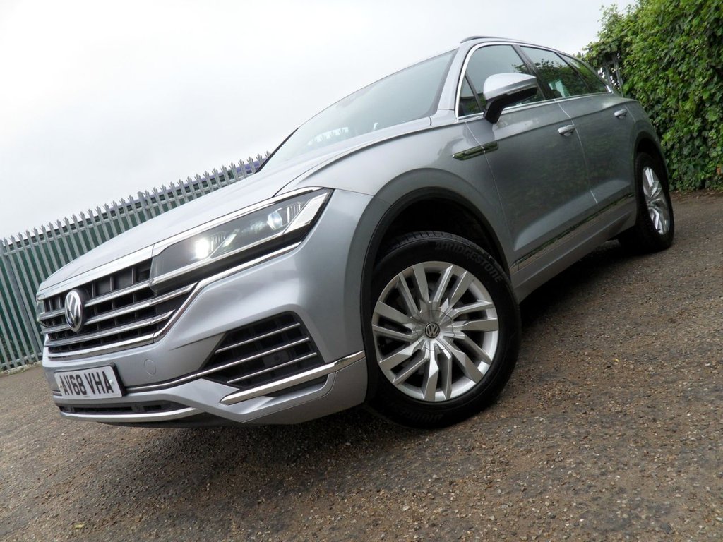 USED 2019 68 VOLKSWAGEN TOUAREG 3.0 TDI V6 SEL SUV 5dr Diesel Tiptronic 4Motion Euro 6 (s/s) (231 ps) 4Motion V6 SEL Automatic
