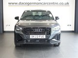 USED 2022 22 AUDI Q2 1.5 TFSI CoD 35 Black Edition SUV 5dr Petrol S Tronic Euro 6 (s/s) (150 ps) STYLISH, HIGH QUALITY 1.5 MODEL SUV IN EXCELLENT CONDITION THROUGHOUT - 1 OWNER FROM NEW, COMES WITH A FULL AUDI MAIN DEALER SERVICE HISTORY + VIRTUAL COCKPIT DIGITAL DASH DISPLAY +  HEATED SEATS + REVERSE CAMERA + SAT NAV + APPLE CARPLAY / ANDROID AUTO + BLUETOOTH CONNECTIVITY + APPS CONTROL + DAB DIGITAL RADIO + CRUISE CONTROL + AUTOMATIC LED HEADLIGHTS + IN CAR ENTERTAINMENT WITH MEDIA DISPLAY + PARKING SENSORS + ECO STOP START SYSTEM + HILL HOLD START ASSIST + DAY TIME RUNNING LIGHTS