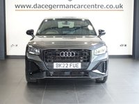 USED 2022 22 AUDI Q2 1.5 TFSI CoD 35 Black Edition SUV 5dr Petrol S Tronic Euro 6 (s/s) (150 ps) STYLISH, HIGH QUALITY 1.5 MODEL SUV IN EXCELLENT CONDITION THROUGHOUT - 1 OWNER FROM NEW, COMES WITH A FULL AUDI MAIN DEALER SERVICE HISTORY + VIRTUAL COCKPIT DIGITAL DASH DISPLAY +  HEATED SEATS + REVERSE CAMERA + SAT NAV + APPLE CARPLAY / ANDROID AUTO + BLUETOOTH CONNECTIVITY + APPS CONTROL + DAB DIGITAL RADIO + CRUISE CONTROL + AUTOMATIC LED HEADLIGHTS + IN CAR ENTERTAINMENT WITH MEDIA DISPLAY + PARKING SENSORS + ECO STOP START SYSTEM + HILL HOLD START ASSIST + DAY TIME RUNNING LIGHTS