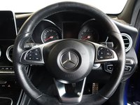 USED 2019 19 MERCEDES-BENZ GLC 2.0 GLC250 AMG Line Coupe 5dr Petrol G-Tronic+ 4MATIC Euro 6 (s/s) (211 ps) HIGH SPECIFICATION 4 WHEEL DRIVE MERCEDES WITH A SUPER PEDIGREE - COMES WITH A FULL MERCEDES MAIN DEALER SERVICE HISTORY + SATELLITE NAVIGATION + REAR VIEW CAMERA + BLUETOOTH CONNECTIVITY INCLUDING MEDIA STREAMING + FRONT AND REAR PARKING SENSORS + ELECTRIC TAILGATE + AUTOMATIC LED HEADLIGHTS + DUAL ZONE CLIMATE CONTROL + AIR CONDITIONING + LED DAY TIME RUNNING LIGHTS + DAB DIGITAL RADIO + SELECTABLE DRIVING MODES + AUTOMATIC WIPERS WITH RAIN SENSORS + SIDE STEPS + LEATHER MULTIFUNCTIONAL STEERI