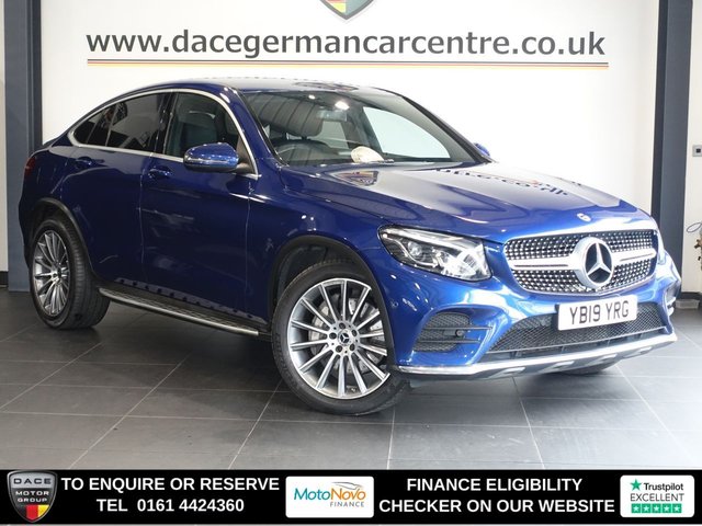 2019 MERCEDES GLC 2.0 GLC250 AMG LINE COUPE 5DR PETROL G TRONIC 4MATIC EURO 6... photo