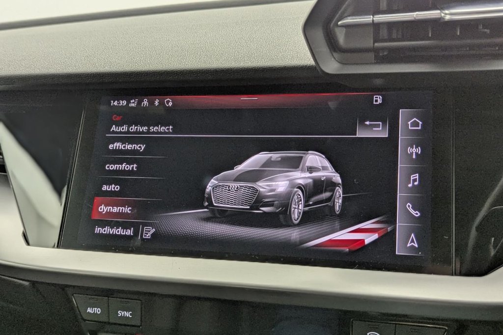 USED 2021 21 AUDI A3 1.5 TFSI 35 Sport Sportback 5dr Petrol Manual Euro 6 (s/s) (150 ps) Car Play, Sat Nav, Cruise