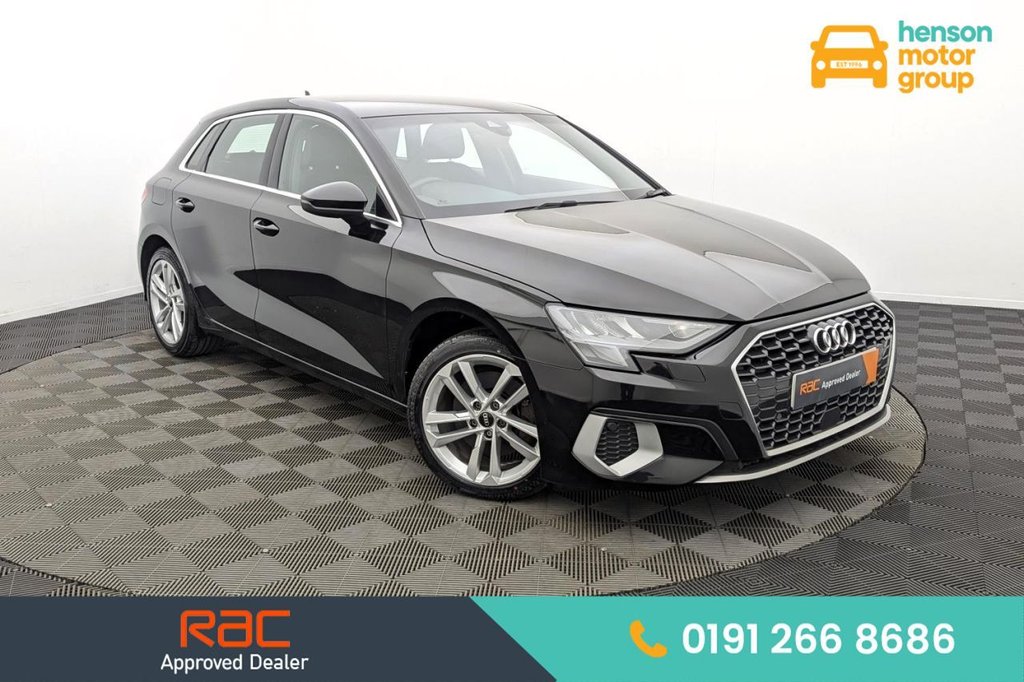 USED 2021 21 AUDI A3 1.5 TFSI 35 Sport Sportback 5dr Petrol Manual Euro 6 (s/s) (150 ps) Car Play, Sat Nav, Cruise