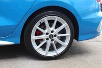 PRE-OWNED 2022 22 AUDI S3 2.0 TFSI Saloon 4dr Petrol S Tronic quattro Euro 6 (s/s) (310 ps) Turbo Blue (575 option), Full Fine Black Nappa Leather S Embossed Sports Seats, Comfort and Sound pack (&pound;995 option), Heated Seats, Satellite Navigation, Brake Callipers in Red With S3 Logo (&pound;290 option), Inlays in Dark Spectrum Aluminium, 3 Spoke Multi Function Steering Wheel, Audi Beam, Auto Dim Rear View Mirror, Audi Drive Select, BAB Radio, Audi Smartphone Interface, Virtual Cockpit, Electric Adjustable heated and Folding Mirrors, Hill Hold Assist, Illuminated Door Sill Trims, Light and Rain
