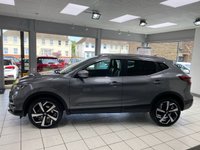 USED 2018 18 NISSAN QASHQAI 1.6 dCi Tekna+ SUV 5dr Diesel XTRON Euro 6 (s/s) (130 ps) GUN METALLIC GREY / BLACK NAPPA LEATHER TRIM / PANORAMIC ROOF / DUAL ZONE CLIMATE / ELECTRIC WINDOWS / POWERFOLD MIRRORS / AUTO LIGHTS / WIPERS / CRUISE CONTROL / SPEED LIMITER / LANE ASSIST / SATNAV / DAB FM AM CD TUNER / BLUETOOTH / 360 DEGREE CAMERAS / FRONT & REAR SENSORS / PRIVACY GLASS / 19"ALLOYS / ROOF RAILS / SERVICE HISTORY