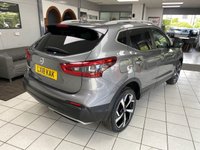 USED 2018 18 NISSAN QASHQAI 1.6 dCi Tekna+ SUV 5dr Diesel XTRON Euro 6 (s/s) (130 ps) GUN METALLIC GREY / BLACK NAPPA LEATHER TRIM / PANORAMIC ROOF / DUAL ZONE CLIMATE / ELECTRIC WINDOWS / POWERFOLD MIRRORS / AUTO LIGHTS / WIPERS / CRUISE CONTROL / SPEED LIMITER / LANE ASSIST / SATNAV / DAB FM AM CD TUNER / BLUETOOTH / 360 DEGREE CAMERAS / FRONT & REAR SENSORS / PRIVACY GLASS / 19"ALLOYS / ROOF RAILS / SERVICE HISTORY