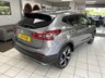 USED 2018 18 NISSAN QASHQAI 1.6 dCi Tekna+ SUV 5dr Diesel XTRON Euro 6 (s/s) (130 ps) GUN METALLIC GREY / BLACK NAPPA LEATHER TRIM / PANORAMIC ROOF / DUAL ZONE CLIMATE / ELECTRIC WINDOWS / POWERFOLD MIRRORS / AUTO LIGHTS / WIPERS / CRUISE CONTROL / SPEED LIMITER / LANE ASSIST / SATNAV / DAB FM AM CD TUNER / BLUETOOTH / 360 DEGREE CAMERAS / FRONT & REAR SENSORS / PRIVACY GLASS / 19"ALLOYS / ROOF RAILS / SERVICE HISTORY
