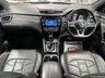 USED 2018 18 NISSAN QASHQAI 1.6 dCi Tekna+ SUV 5dr Diesel XTRON Euro 6 (s/s) (130 ps) GUN METALLIC GREY / BLACK NAPPA LEATHER TRIM / PANORAMIC ROOF / DUAL ZONE CLIMATE / ELECTRIC WINDOWS / POWERFOLD MIRRORS / AUTO LIGHTS / WIPERS / CRUISE CONTROL / SPEED LIMITER / LANE ASSIST / SATNAV / DAB FM AM CD TUNER / BLUETOOTH / 360 DEGREE CAMERAS / FRONT & REAR SENSORS / PRIVACY GLASS / 19"ALLOYS / ROOF RAILS / SERVICE HISTORY