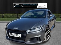 USED 2016 66 AUDI TT 2.0 TFSI S line Coupe 3dr Petrol S Tronic quattro Euro 6 (s/s) (230 ps) HERE AT MOTOR SWITCH YOUR NEW MOTOR IS JUST A SWITCH AWAY WITH THIS AUDI TT TFSI S LINE COUPE 3DR 2.0 PETROL S TRONIC QUATTRO EURO 6 AUTOMATIC, WHICH COMES WITH A FULL 12 MONTHS NATIONWIDE WARRANTY AND ALSO COMES WITH A MOT UNTIL 30TH OCTOBER 2026, THIS VEHICLE ALSO HAS 2 X SERVICE HISTORY STAMPS AND WILL BE FRESHLY SERVICED BEFORE IT LEAVES US TO BRING IT BACK UP TO DATE, WITH ONLY 1 FOREMR KEEPERS, ALSO HAS LOW MILEAGE, FINANCE AVAILABLE FROM 9.9% APR, DELIVERY AVAILABLE, PART EX WELCOME