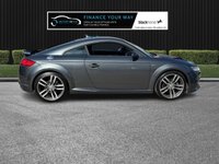 USED 2016 66 AUDI TT 2.0 TFSI S line Coupe 3dr Petrol S Tronic quattro Euro 6 (s/s) (230 ps) HERE AT MOTOR SWITCH YOUR NEW MOTOR IS JUST A SWITCH AWAY WITH THIS AUDI TT TFSI S LINE COUPE 3DR 2.0 PETROL S TRONIC QUATTRO EURO 6 AUTOMATIC, WHICH COMES WITH A FULL 12 MONTHS NATIONWIDE WARRANTY AND ALSO COMES WITH A MOT UNTIL 30TH OCTOBER 2026, THIS VEHICLE ALSO HAS 2 X SERVICE HISTORY STAMPS AND WILL BE FRESHLY SERVICED BEFORE IT LEAVES US TO BRING IT BACK UP TO DATE, WITH ONLY 1 FOREMR KEEPERS, ALSO HAS LOW MILEAGE, FINANCE AVAILABLE FROM 9.9% APR, DELIVERY AVAILABLE, PART EX WELCOME