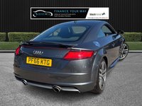 USED 2016 66 AUDI TT 2.0 TFSI S line Coupe 3dr Petrol S Tronic quattro Euro 6 (s/s) (230 ps) HERE AT MOTOR SWITCH YOUR NEW MOTOR IS JUST A SWITCH AWAY WITH THIS AUDI TT TFSI S LINE COUPE 3DR 2.0 PETROL S TRONIC QUATTRO EURO 6 AUTOMATIC, WHICH COMES WITH A FULL 12 MONTHS NATIONWIDE WARRANTY AND ALSO COMES WITH A MOT UNTIL 30TH OCTOBER 2026, THIS VEHICLE ALSO HAS 2 X SERVICE HISTORY STAMPS AND WILL BE FRESHLY SERVICED BEFORE IT LEAVES US TO BRING IT BACK UP TO DATE, WITH ONLY 1 FOREMR KEEPERS, ALSO HAS LOW MILEAGE, FINANCE AVAILABLE FROM 9.9% APR, DELIVERY AVAILABLE, PART EX WELCOME