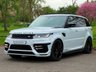 USED 2019 19 LAND ROVER RANGE ROVER SPORT 3.0 SD V6 HSE DYNAMIC LUMMA KIT BLACK PACK OPEN PAN ROOF MERIDIAN SAT NAV CAMERA 22