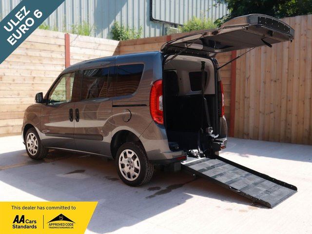 View our Fiat Doblo 3 Seat Wheelchair Accessible Disabled Access Vehicle WAV