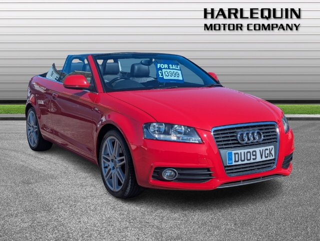 2009 AUDI CABRIOLET 1.6 S LINE CONVERTIBLE 2DR PETROL MANUAL EURO 4 102 PS YEAR... photo