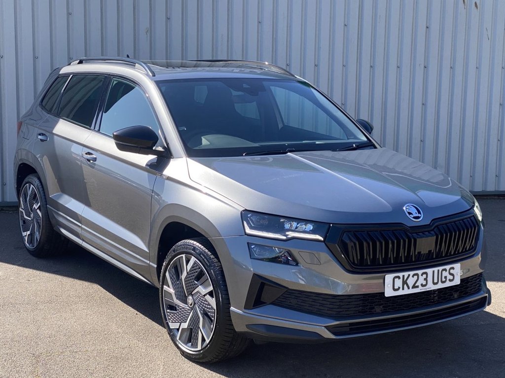 USED 2023 23 SKODA KAROQ 2.0 TSI SportLine SUV 5dr Petrol DSG 4WD Euro 6 (s/s) (190 ps) SUV