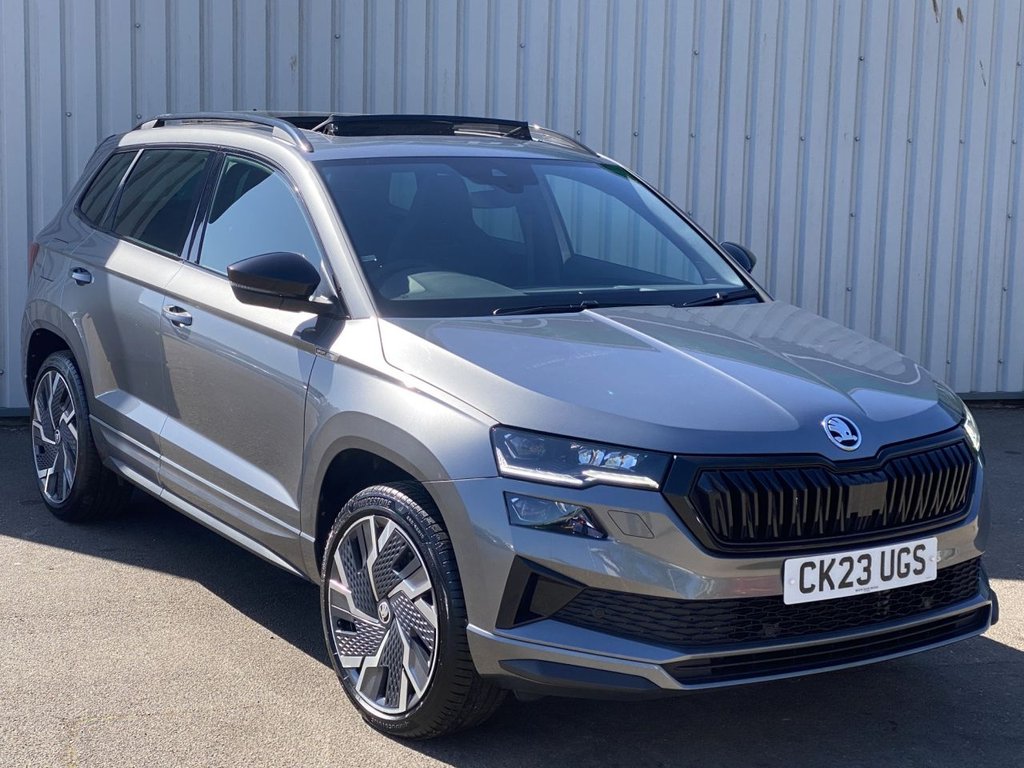 USED 2023 23 SKODA KAROQ 2.0 TSI SportLine SUV 5dr Petrol DSG 4WD Euro 6 (s/s) (190 ps) SUV
