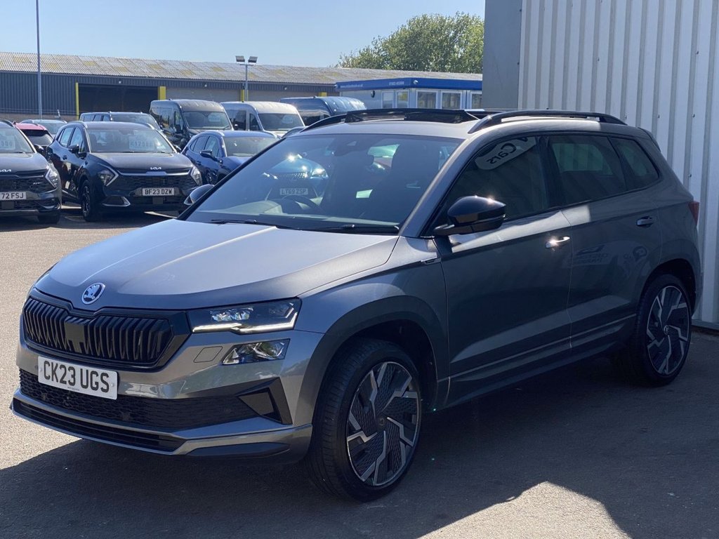 USED 2023 23 SKODA KAROQ 2.0 TSI SportLine SUV 5dr Petrol DSG 4WD Euro 6 (s/s) (190 ps) SUV
