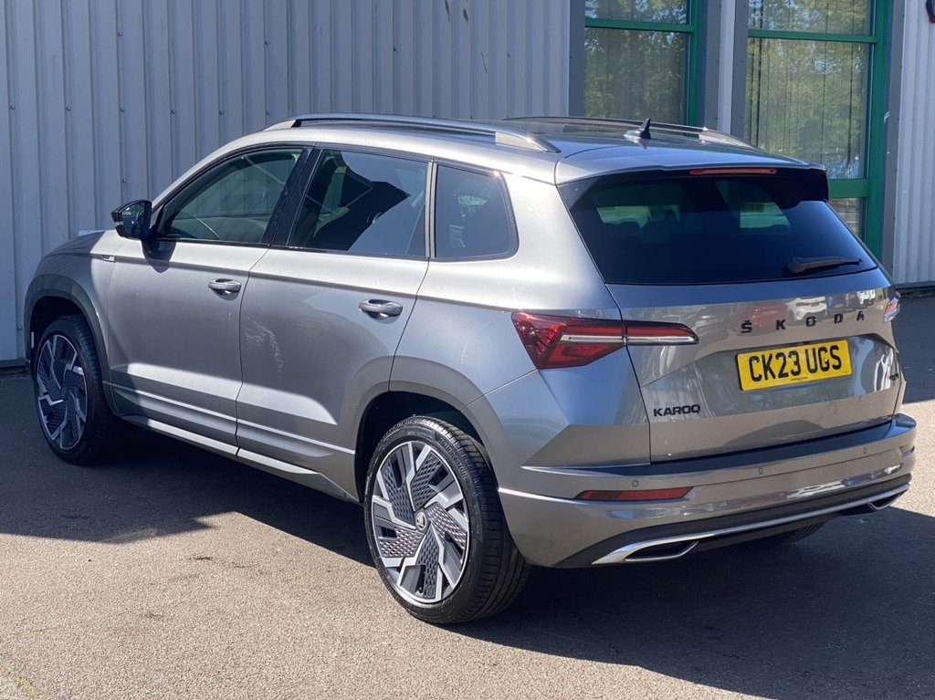 USED 2023 23 SKODA KAROQ 2.0 TSI SportLine SUV 5dr Petrol DSG 4WD Euro 6 (s/s) (190 ps) SUV