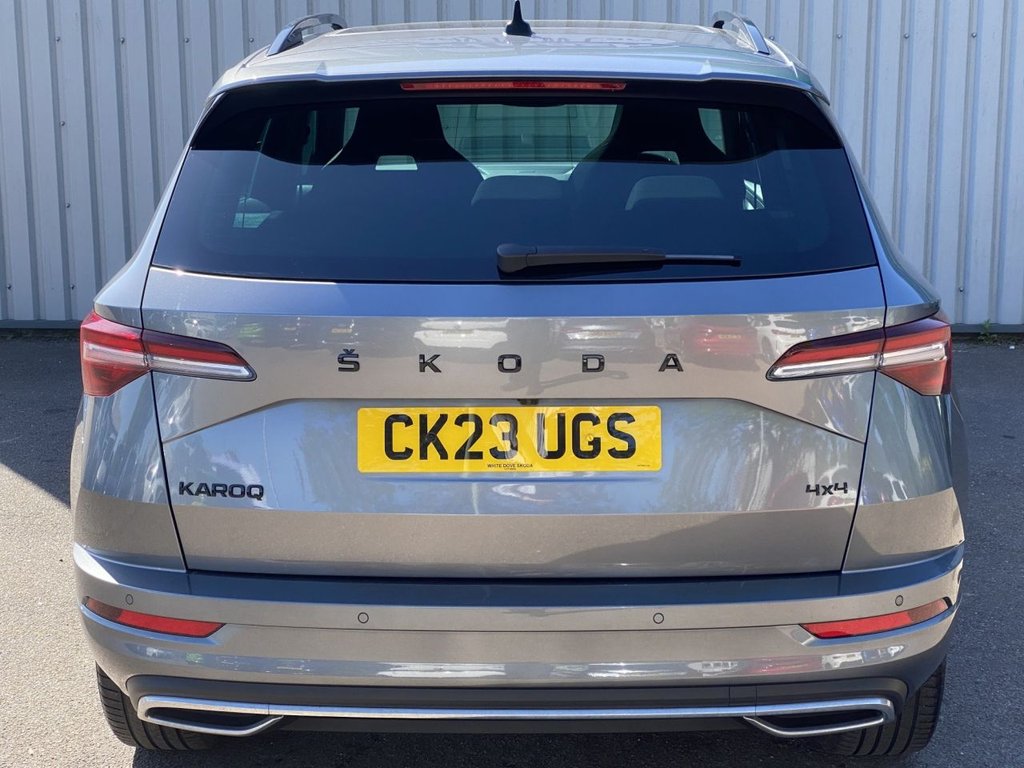 USED 2023 23 SKODA KAROQ 2.0 TSI SportLine SUV 5dr Petrol DSG 4WD Euro 6 (s/s) (190 ps) SUV