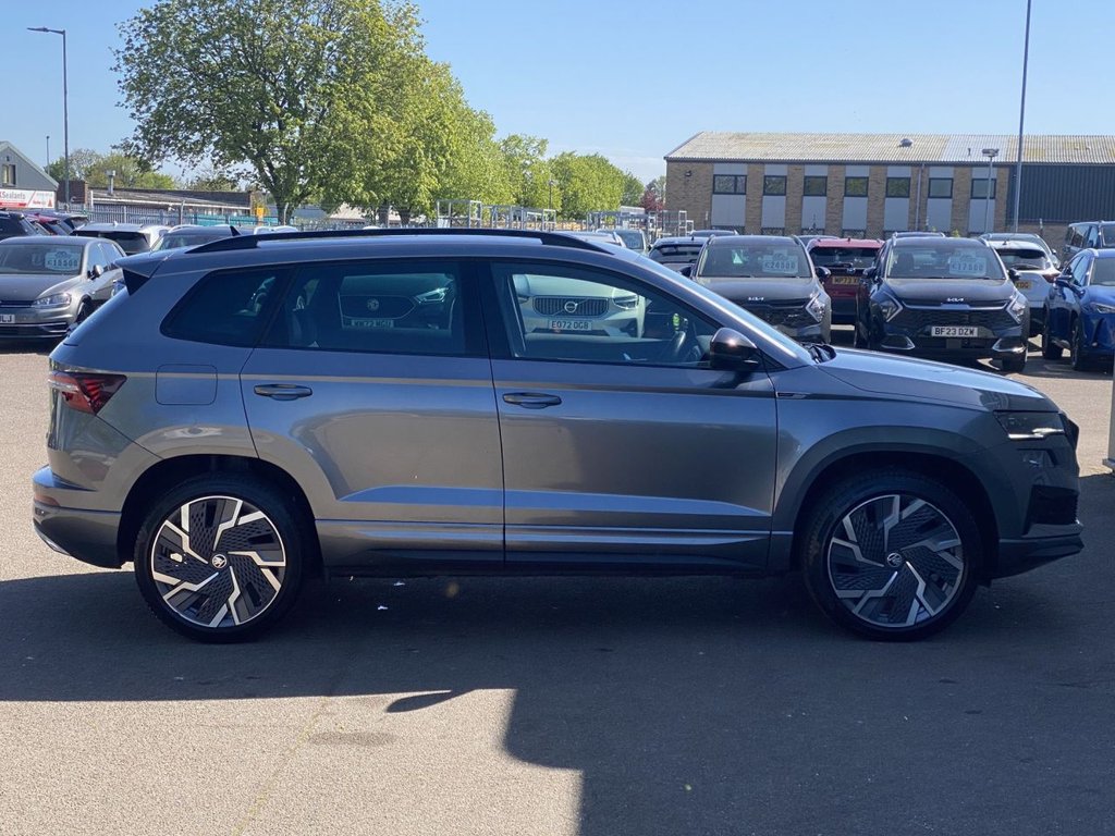 USED 2023 23 SKODA KAROQ 2.0 TSI SportLine SUV 5dr Petrol DSG 4WD Euro 6 (s/s) (190 ps) SUV