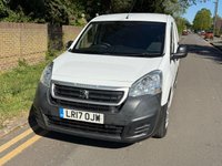 USED 2017 17 PEUGEOT PARTNER 1.6 BlueHDi 651 SE L1 H1 SWB PANEL VAN (NO VAT) *1 OWNER*EURO 6* NO VAT*