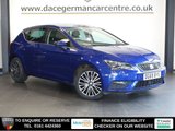 USED 2019 69 SEAT LEON 1.5 TSI EVO XCELLENCE Lux Hatchback 5dr Petrol Manual Euro 6 (s/s) (150 ps) EXCEPTIONALLY WELL CARED FOR, NEW SHAPE SEAT - COMES WITH A FULL SERVICE HISTORY + VIRTUAL COCKPIT DIGITAL DASH DISPLAY + SATELLITE NAVIGATION + REAR VIEW CAMERA + APPLE CARPLAY / ANDROID AUTO + BLUETOOTH CONNECTIVITY INCLUDING MEDIA STREAMING + FRONT AND REAR PARKING SENSORS + LANE ASSIST + DAB DIGITAL RADIO + IN CAR ENTERTAINMENT WITH TOUCH SCREEN MEDIA DISPLAY + LEATHER MULTI FUNCTION STEERING WHEEL + AUTOMATIC LED HEADLIGHTS + LED DAY TIME RUNNING LIGHTS + POWER FOLDING WING MIRRORS