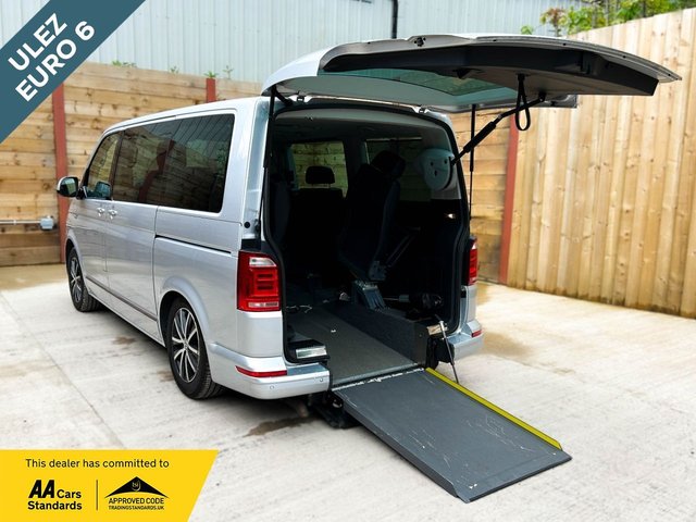 View our Volkswagen Caravelle 6 Seat Drive From / Passenger Up Front Wheelchair Accessible Vehicle WAV