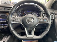 USED 2020 69 NISSAN QASHQAI 1.3 DIG-T Tekna SUV 5dr Petrol DCT Auto Euro 6 (s/s) (160 ps) GUN METALLIC GREY / BLACK PART LEATHER TRIM / PANORAMIC ROOF / DUAL ZONE CLIMATE / HEATED FRONT SEATS / ELECTRIC WINDOWS / POWERFOLD MIRRORS / AUTO LIGHTS AND WIPERS / INTELLIGENT CRUISE CONTROL / SPEED LIMITER / LANE ASSIST / 360 DEGREE CAMERAS / FRONT AND REAR SENSORS / SATNAV / DAB FM AM TUNER / CD / BLUETOOTH / AUX / USB / BOSE AUDIO / PRIVACY GLASS / 19"ALLOYS / SERVICE HISTORY