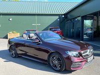 USED 2019 68 MERCEDES-BENZ E-CLASS 2.0 E220d AMG Line (Premium) Cabriolet 2dr Diesel G-Tronic+ Euro 6 (s/s) (194 ps) 