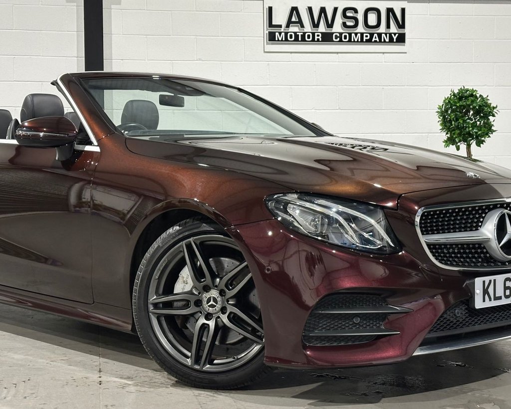 USED 2019 68 MERCEDES-BENZ E-CLASS 2.0 E220d AMG Line (Premium) Cabriolet 2dr Diesel G-Tronic+ Euro 6 (s/s) (194 ps) 
