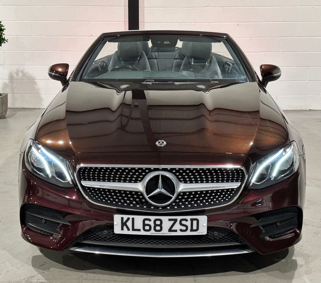 USED 2019 68 MERCEDES-BENZ E-CLASS 2.0 E220d AMG Line (Premium) Cabriolet 2dr Diesel G-Tronic+ Euro 6 (s/s) (194 ps) 