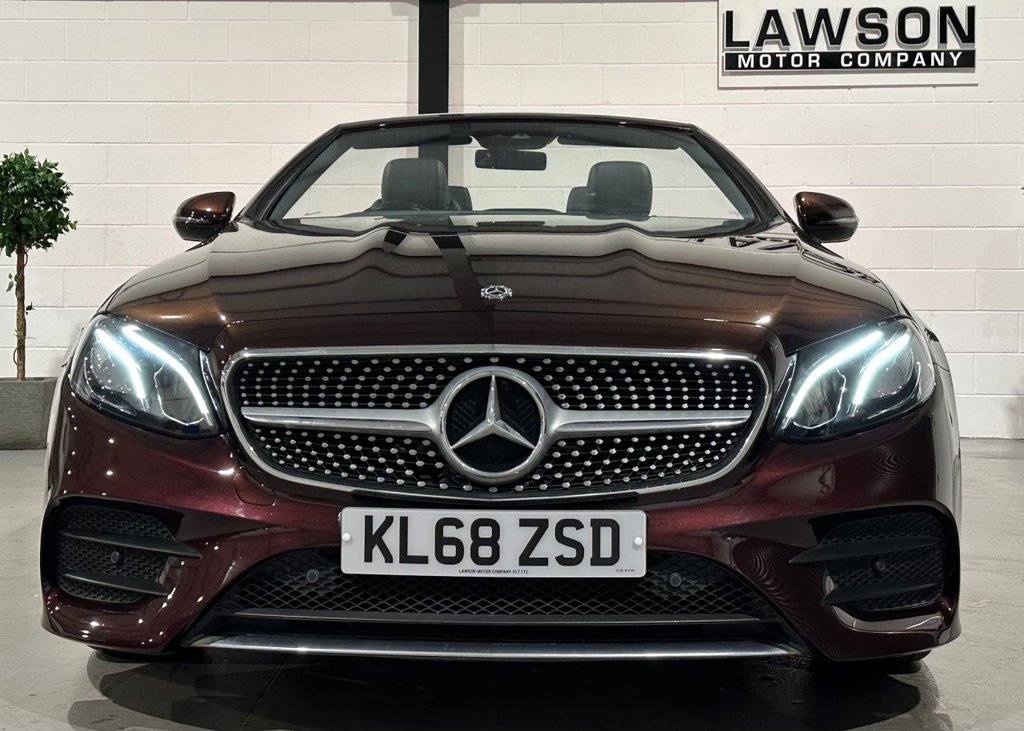 USED 2019 68 MERCEDES-BENZ E-CLASS 2.0 E220d AMG Line (Premium) Cabriolet 2dr Diesel G-Tronic+ Euro 6 (s/s) (194 ps) 