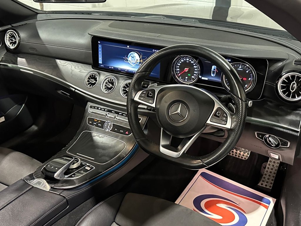 USED 2019 68 MERCEDES-BENZ E-CLASS 2.0 E220d AMG Line (Premium) Cabriolet 2dr Diesel G-Tronic+ Euro 6 (s/s) (194 ps) 