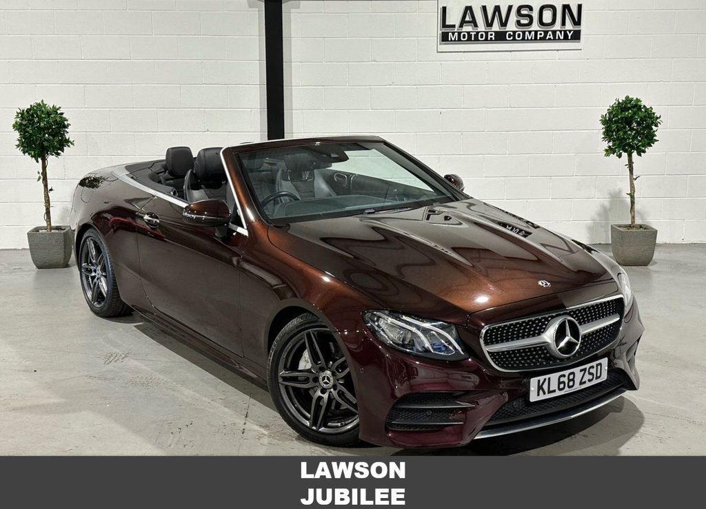 USED 2019 68 MERCEDES-BENZ E-CLASS 2.0 E220d AMG Line (Premium) Cabriolet 2dr Diesel G-Tronic+ Euro 6 (s/s) (194 ps) 