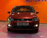 USED 2015 65 VOLKSWAGEN POLO 1.2 TSI BlueMotion Tech SE Hatchback 5dr Petrol Manual Euro 6 (s/s) (90 ps) Carmen Red. Parking Pack.