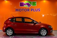 USED 2015 65 VOLKSWAGEN POLO 1.2 TSI BlueMotion Tech SE Hatchback 5dr Petrol Manual Euro 6 (s/s) (90 ps) Carmen Red. Parking Pack.
