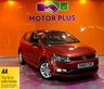 USED 2015 65 VOLKSWAGEN POLO 1.2 TSI BlueMotion Tech SE Hatchback 5dr Petrol Manual Euro 6 (s/s) (90 ps) Carmen Red. Parking Pack.