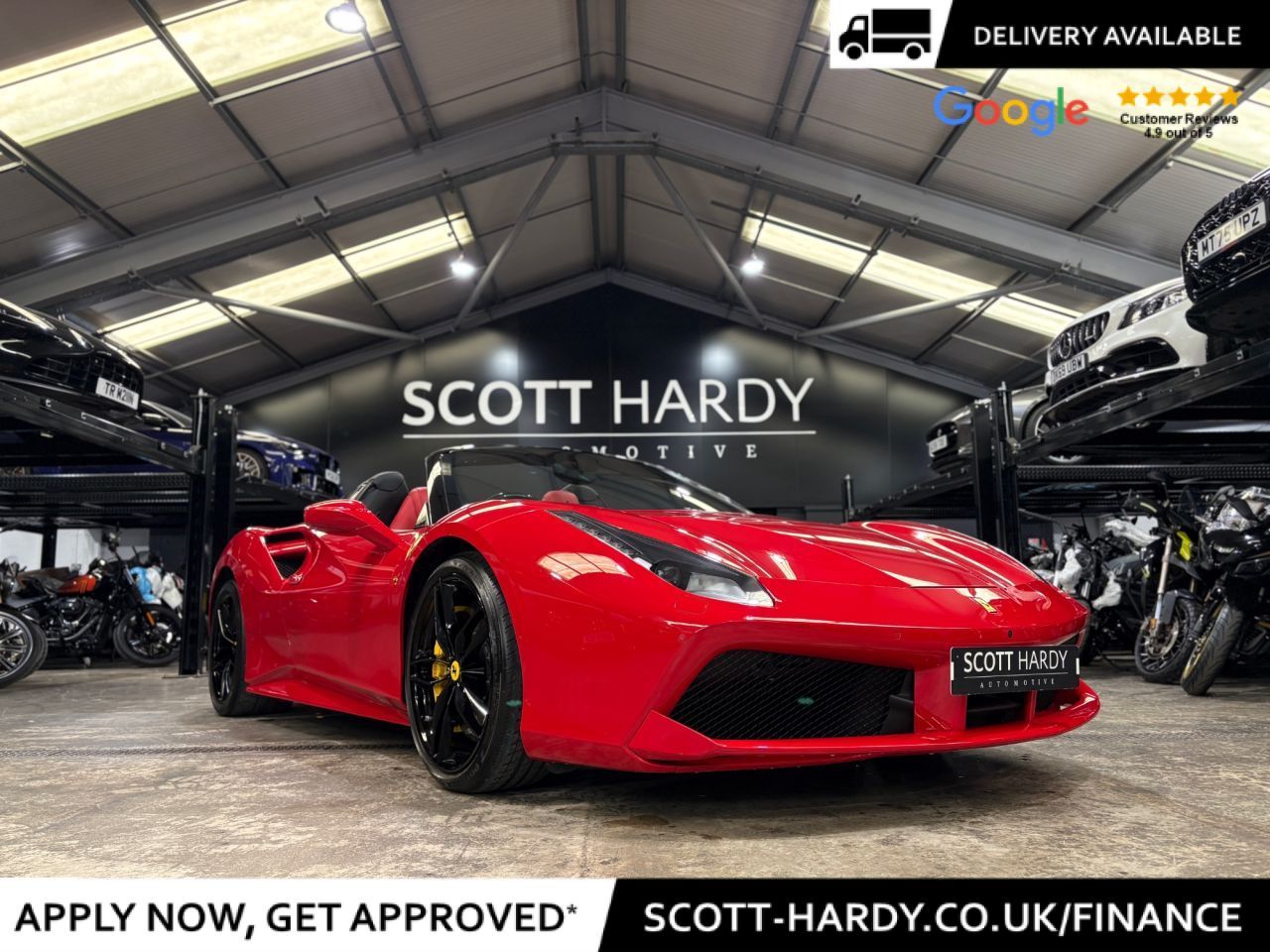 2019 Ferrari 488 3.9T V8 Spider 2...