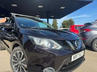 USED 2017 17 NISSAN QASHQAI 1.2 DIG-T Tekna SUV 5dr Petrol Manual 2WD Euro 6 (s/s) (115 ps) 6 MONTHS DEALER WARRANTY AND AA
