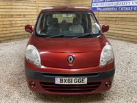 USED 2011 61 RENAULT KANGOO 1.6 16V Petrol Expression Wheelchair Accessible Vehicle  38,525 MLS ONLY TWO LOCAL LADY OWNERS MOBILITY